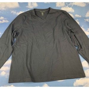 Banana Republic Gray Long Sleeve Shirt Size L